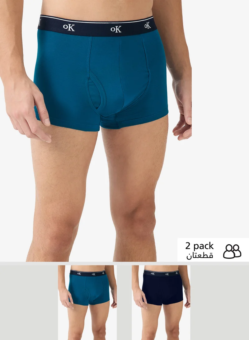 سفنتي فايف بيسيكس Pack of 2 Boxer Briefs